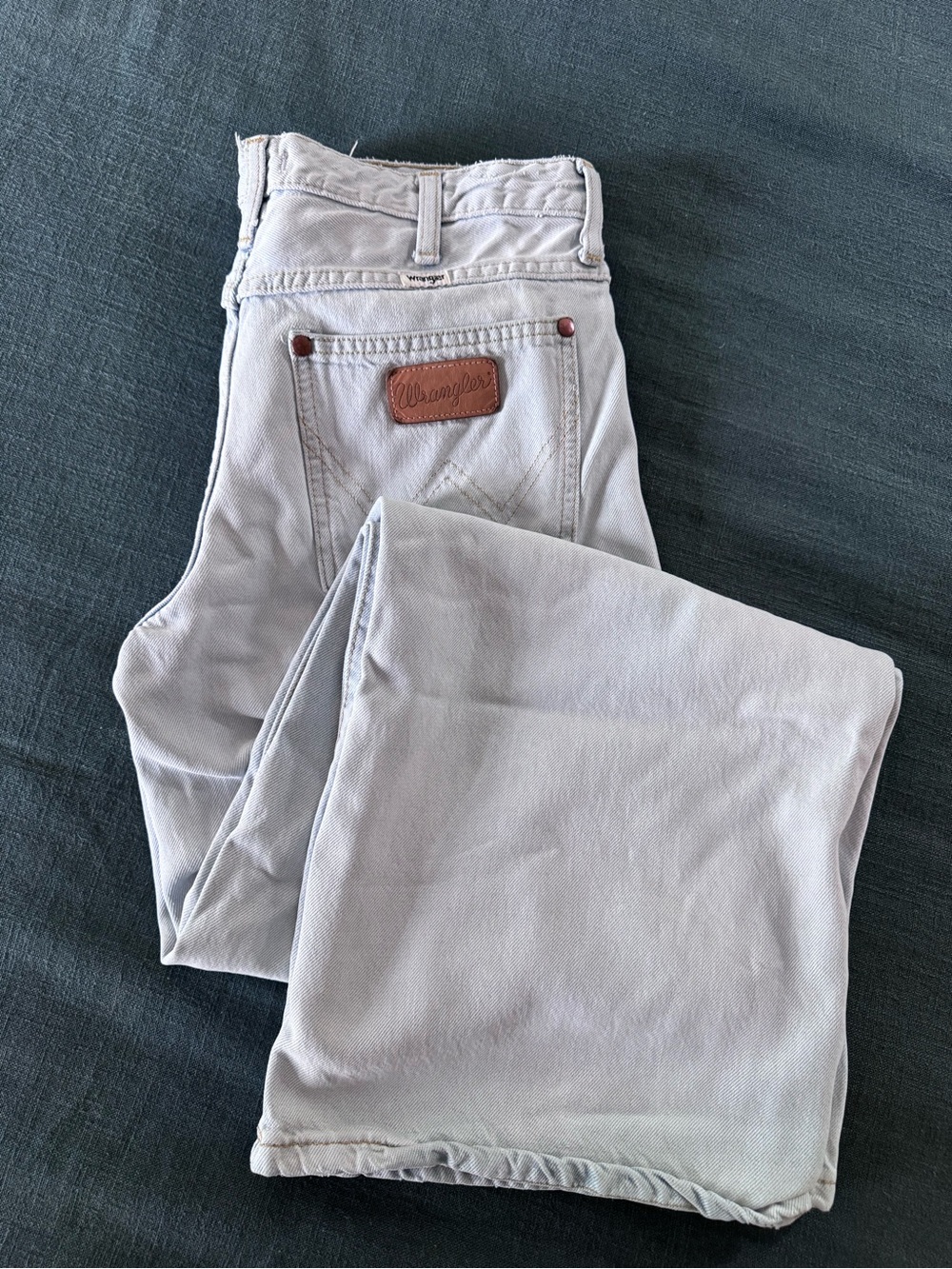 Wrangler wide leg jeans